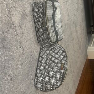 Black and White Patterned Cosmetic Bags
